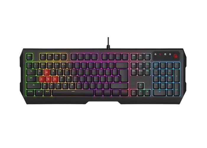 Gaming Keyboard & Mouse & Mouse Pad Bloody B1700, (B140N/ES7/BP-50M), Black, USB