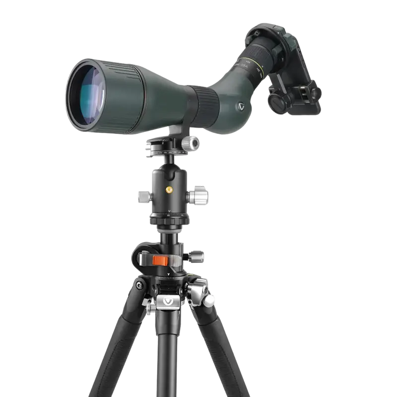 Tripied Foto-Video Vanguard VEO3+ 303ABS, Cap trepied de minge, Negru