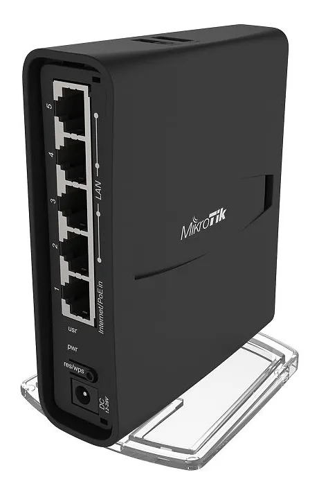 Router fără fir MikroTik hAP AC2, Negru