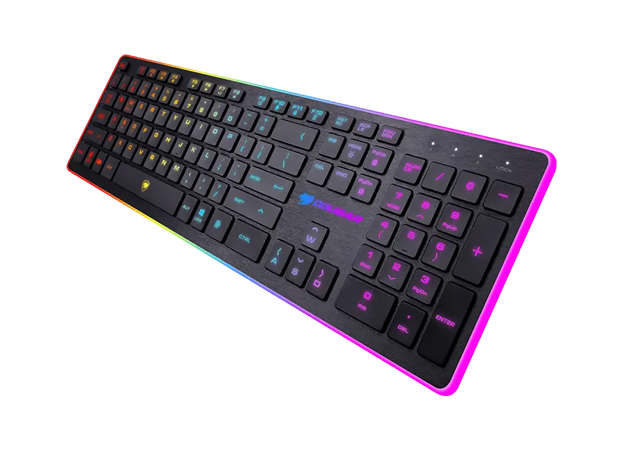 Клавиатура Cougar Vantar, Проводное, Чёрный