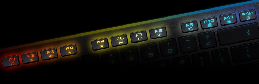 Клавиатура Cougar Vantar, Проводное, Чёрный