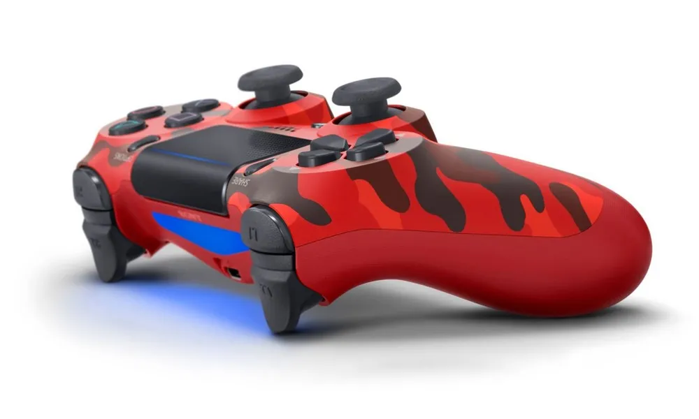 Controller wireless SONY PS DualShock 4 V2 Red Camouflage