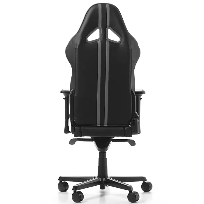 Scaun Gaming DXRacer Racing Pro, PU Piele, Negru/Gri
