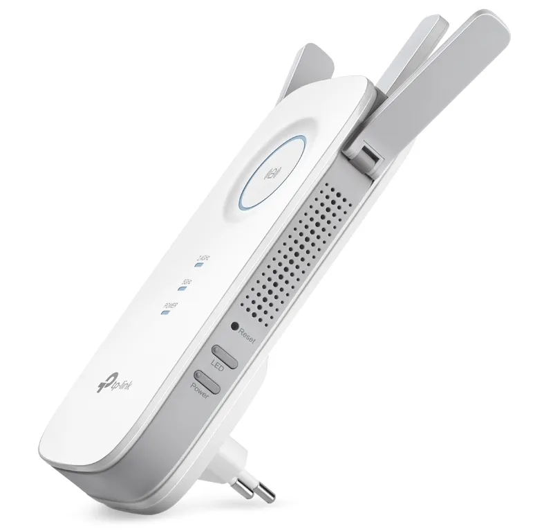Усилитель Wi‑Fi сигнала TP-LINK RE450, 450 Мбит/с, 1300 Мбит/с, Белый