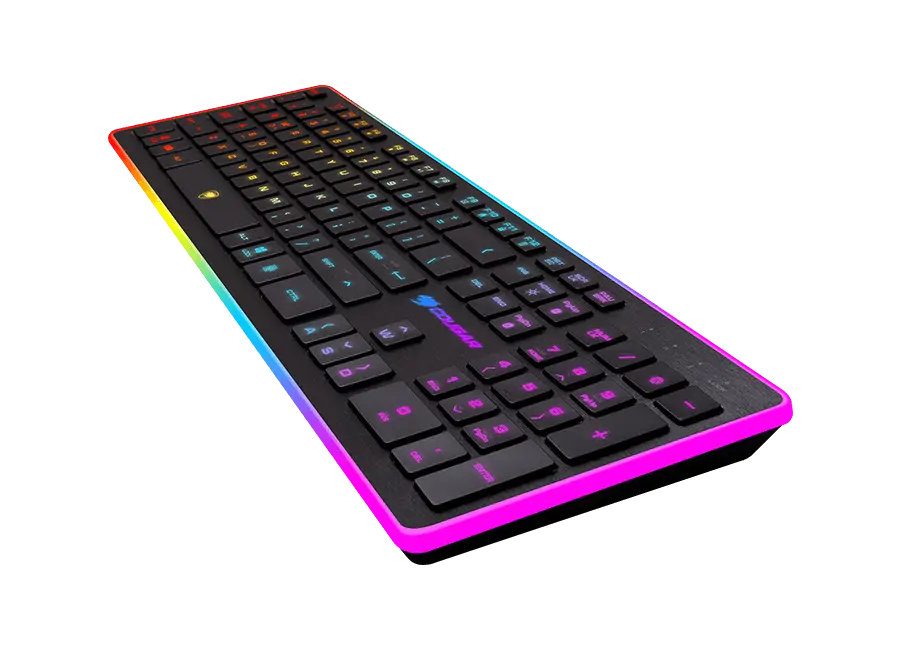 Клавиатура Cougar Vantar, Проводное, Чёрный