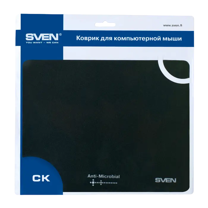 Mouse Pad SVEN CK, 240mm x 190mm, Negru
