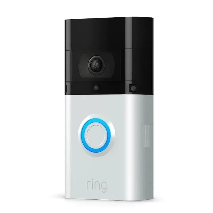 Camera de supraveghere Smart RING Video Doorbell 3 Plus, Alb