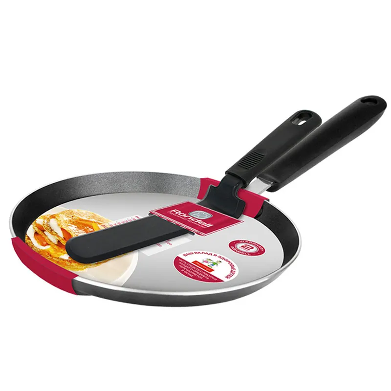 Блинная сковорода Rondell RDA-1409, 24см, Чёрный