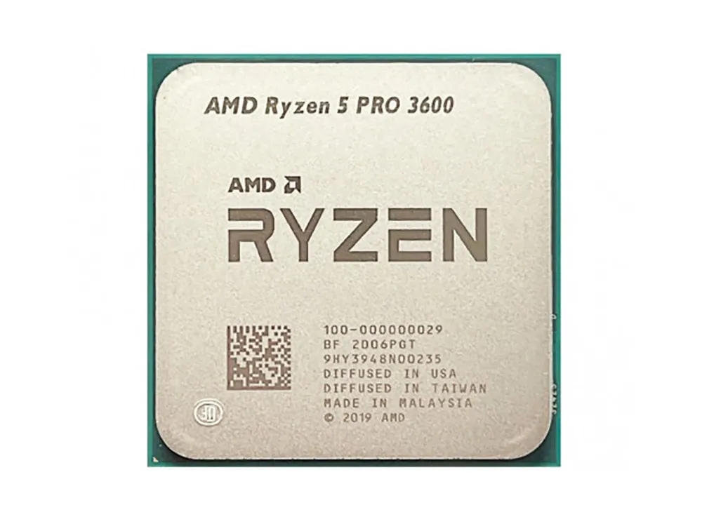 CPU AMD Ryzen 5 PRO 3600  (3.6-4.2GHz, 6C/12T, L2 3MB, L3 32MB, 7nm, 65W), Socket AM4, Tray