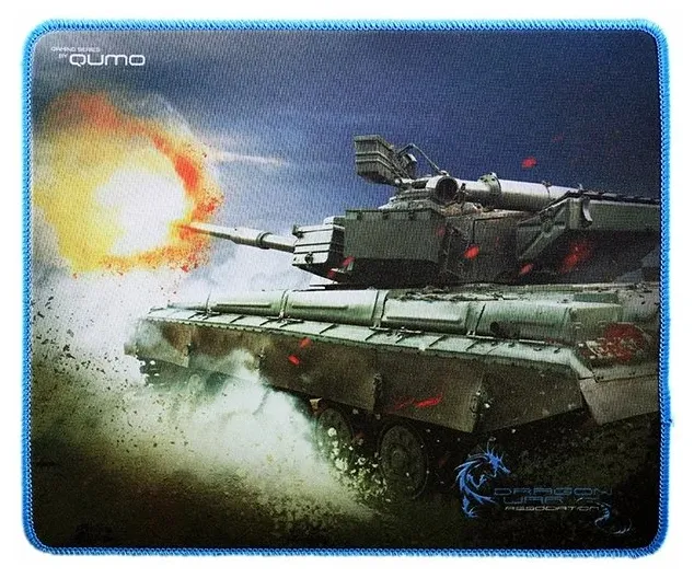 Mouse Pad pentru jocuri QUMO Tank, Small, Multicolor