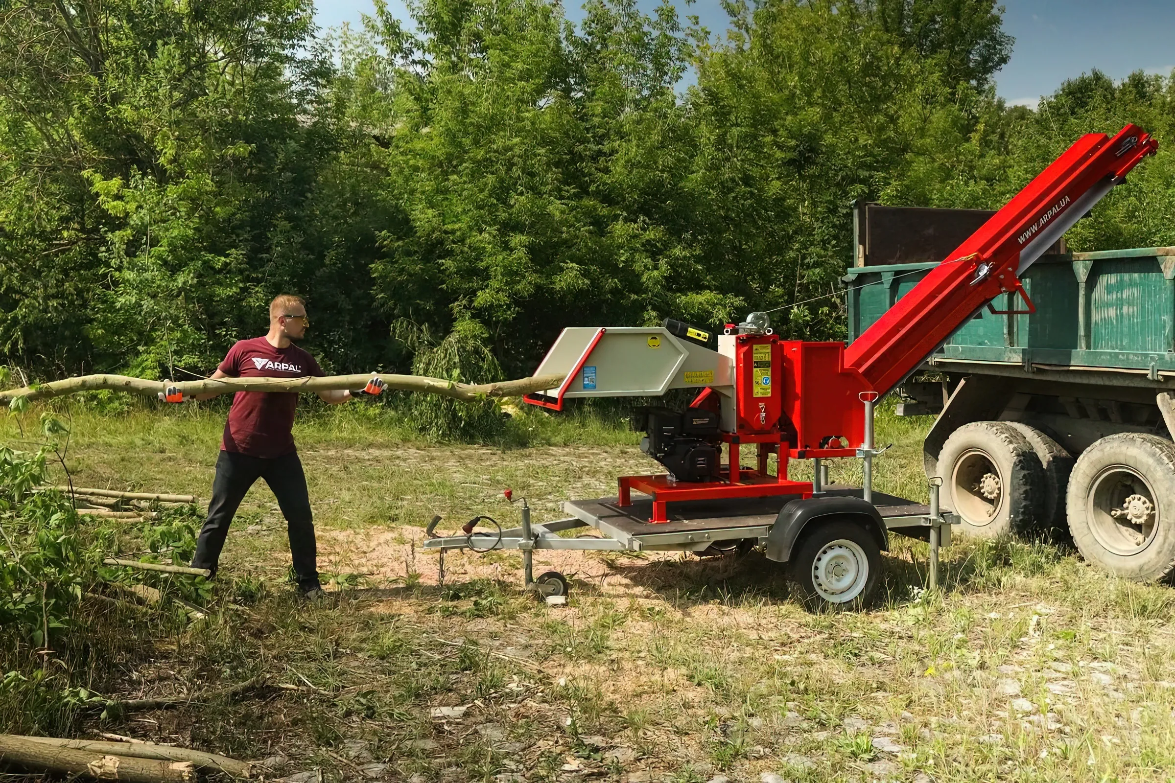 Tocator de crengi benzina Arpal AM-120 BD-K