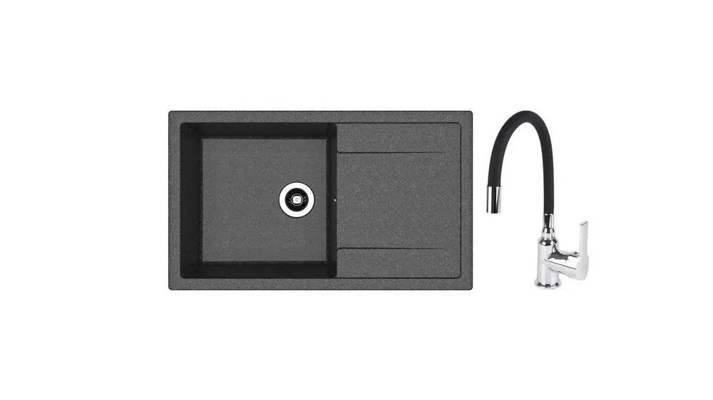 НАБОР для мойки Dr Gans Tehno 860 + SanDonna F 9995 черный