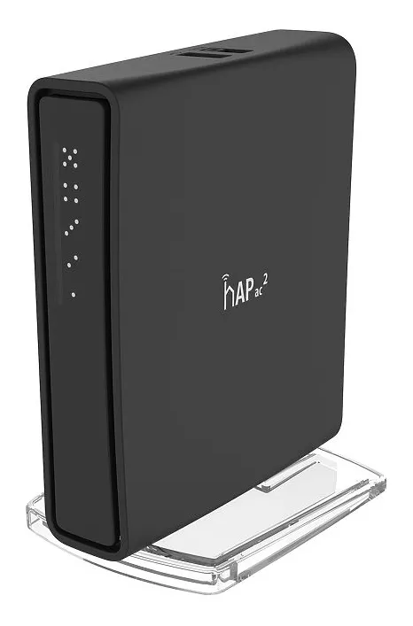 Router fără fir MikroTik hAP AC2, Negru