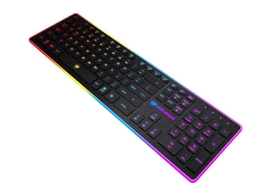 Клавиатура Cougar Vantar, Проводное, Чёрный