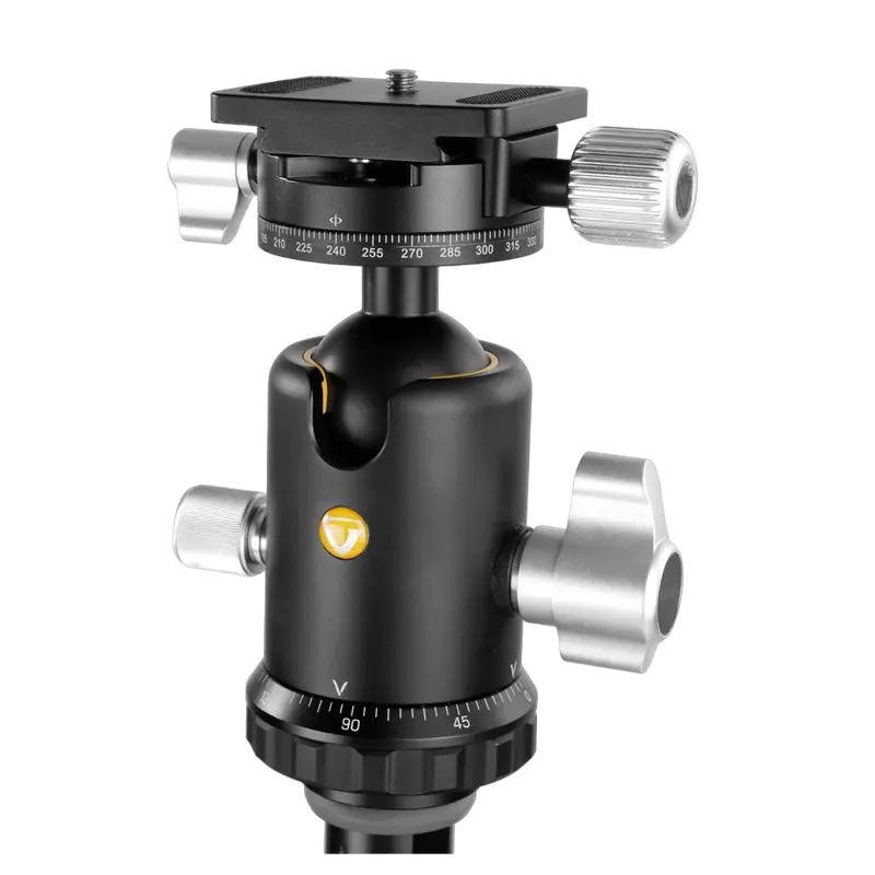 Tripied Foto-Video Vanguard VEO3+ 303ABS, Cap trepied de minge, Negru