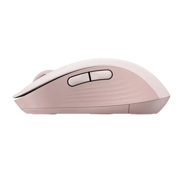 Wireless Mouse Logitech M650 L Signature, Optical, 400-4000 dpi, 5 buttons, 1xAA, 2.4GHz/BT, Rose