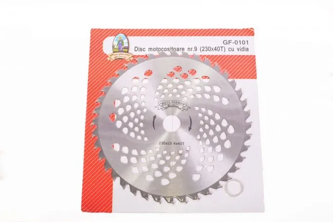 Disc motocoasa Micul Fermier 230x25.4x40T