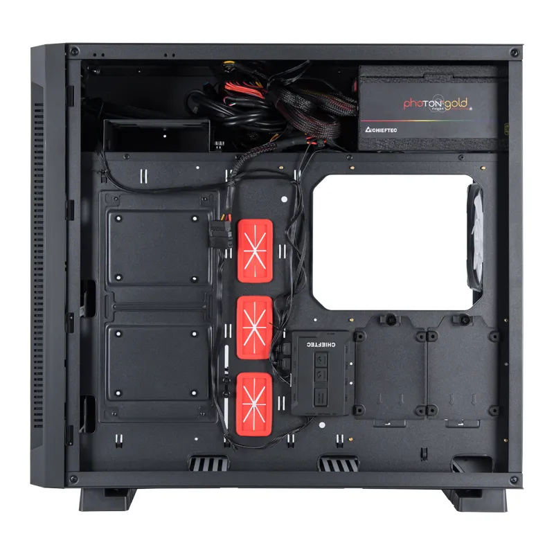 Carcasă PC Chieftec GR-01B-OP, Midi-Tower, ATX, Negru