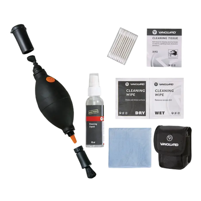 Set de curățare Vanguard CK6N1, Negru