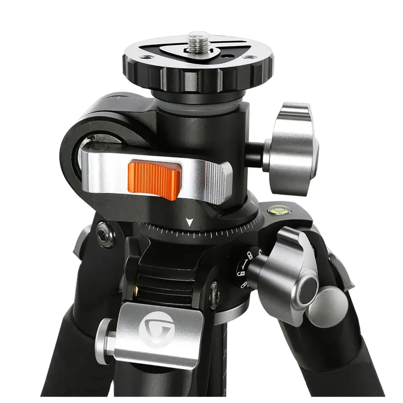 Tripied Foto-Video Vanguard VEO3+ 303ABS, Cap trepied de minge, Negru