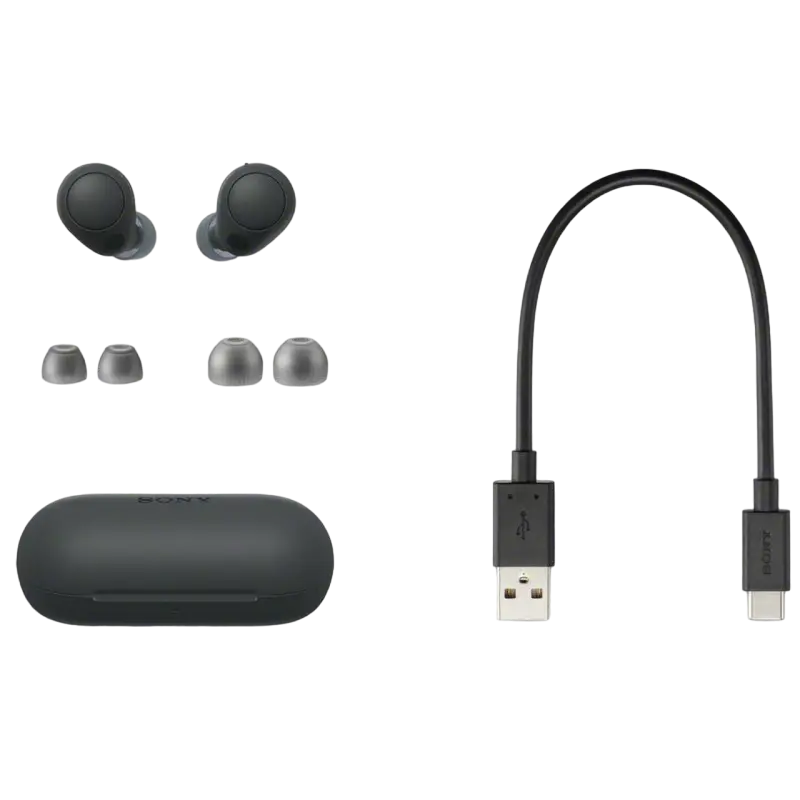 Наушники SONY WF-C700N, Чёрный