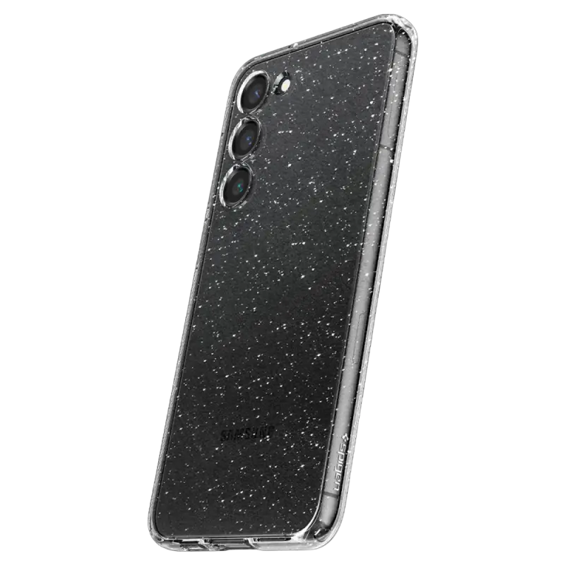 Husă Spigen Samsung S23+, Liquid Crystal, Cristal cu sclipici