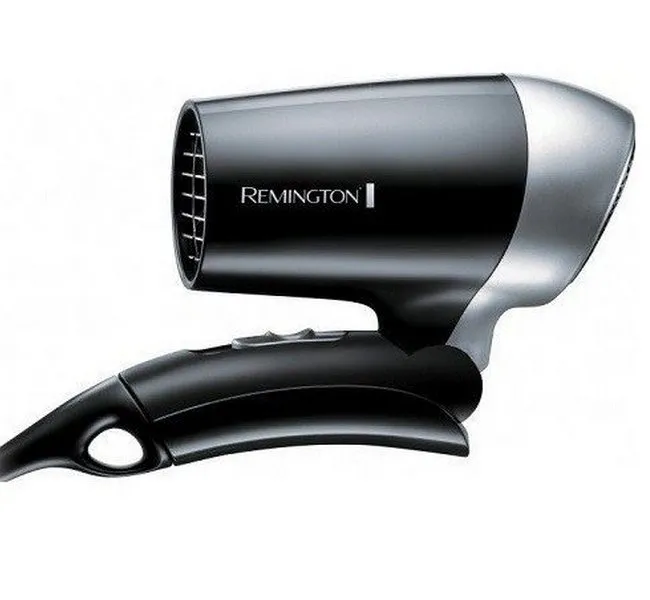 Компактный фен Remington On The Go D2400, 1400Вт, Чёрный
