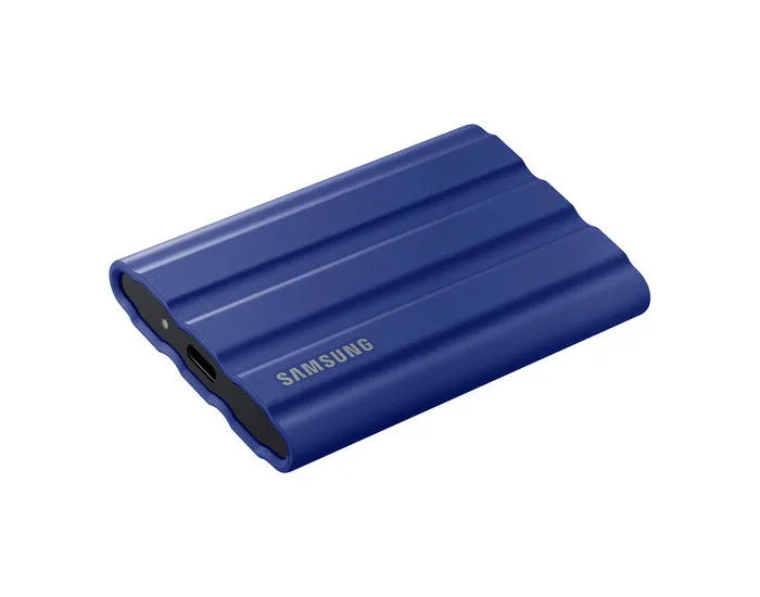1.0TB Samsung Portable SSD T7 Shield Blue, USB-C 3.1 (88x59x13mm, 98g, R/W:1050/1000MB/s, IP65)
