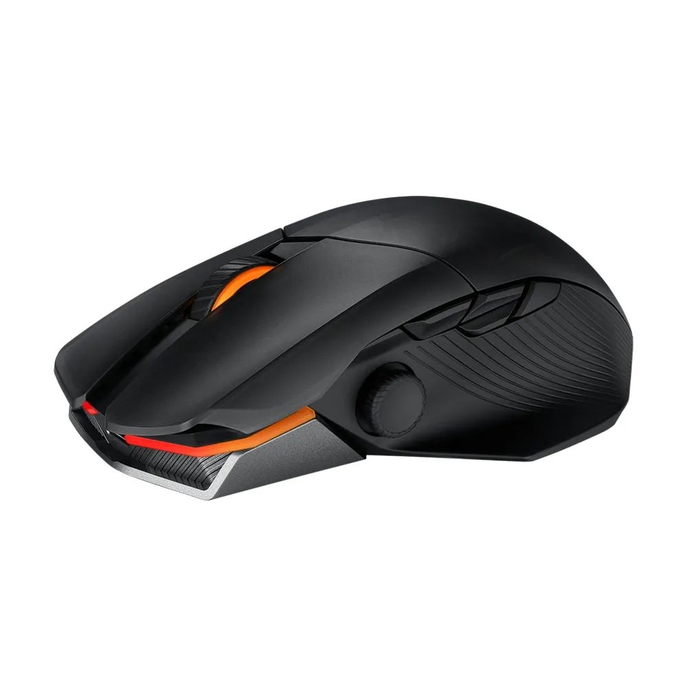 Wireless Gaming Mouse Asus ROG Chakram X, 100-36k dpi, 11 Buttons, 650IPS, 50G, 127g, RGB, 2.4gHz/BT