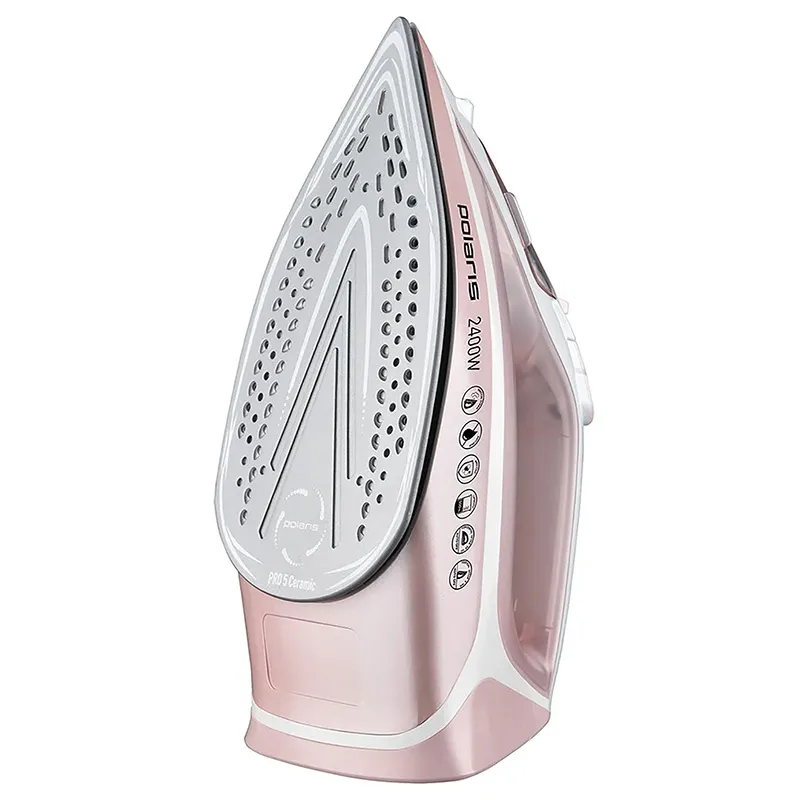 Fier de călcat Polaris PIR 2497AK, 2400W, Roz