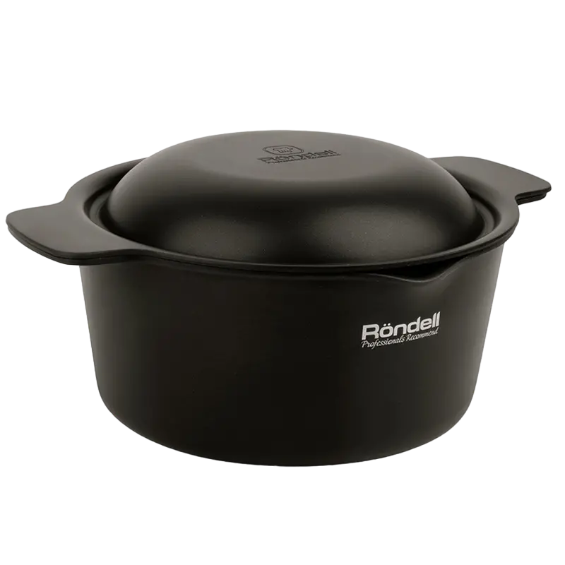 Кастрюля Rondell RDA-1439, 2,35л, 20см, Чёрный