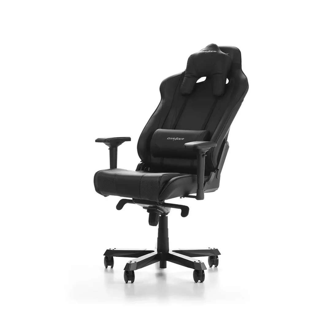 Gaming Chair DXRacer Sentinel GC-S28-N, Black/Black, User max load up to 150kg/height 180-205cm