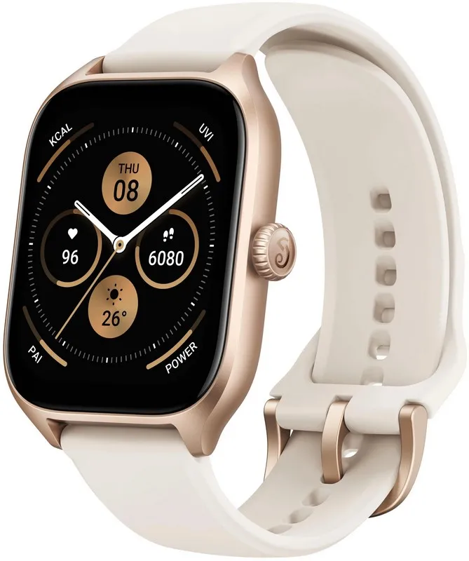 Ceas inteligent Xiaomi Amazfit GTS 4, Misty White