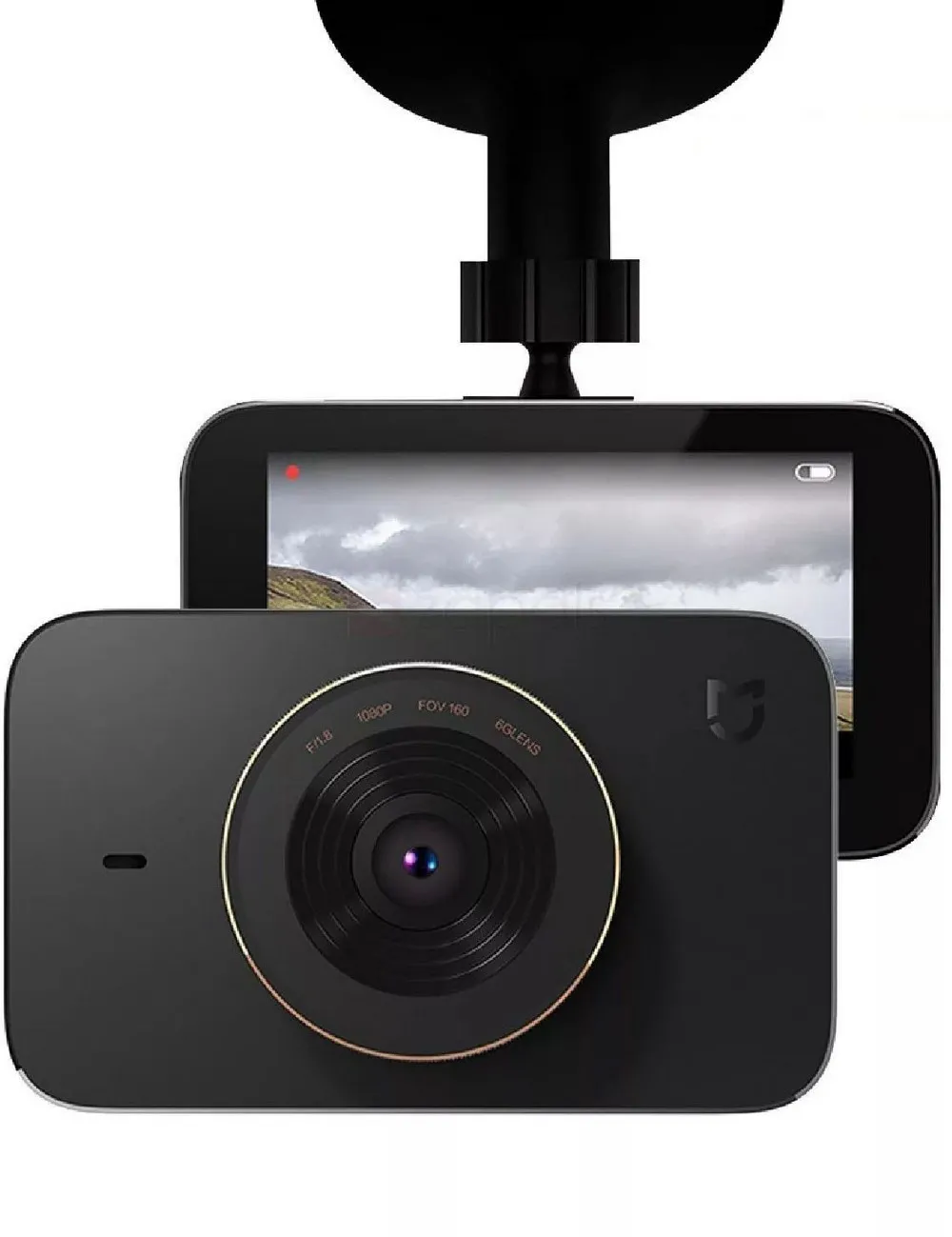 Cameră auto DVR Xiaomi Mi Dash Cam 1S, Full-HD 1080P, Negru