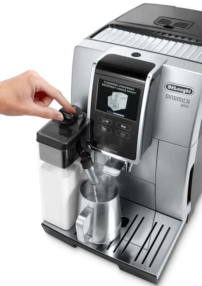 Espressor automat De'Longhi ECAM370.85.SB, Argintiu