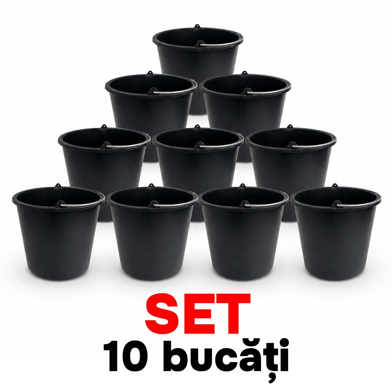 Tik Tok Caldare din plastic 12L Waltz 10 caldari set
