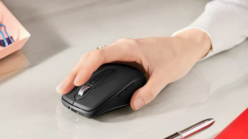 Беcпроводная мышь Logitech MX Anywhere 3, Чёрный