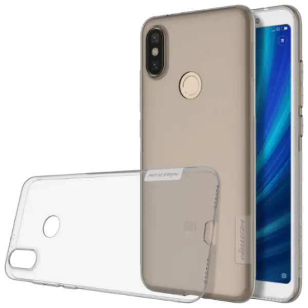 Чехол Nillkin Mi A2 Lite / 6 Pro - Ultra thin TPU - Nature, Серый