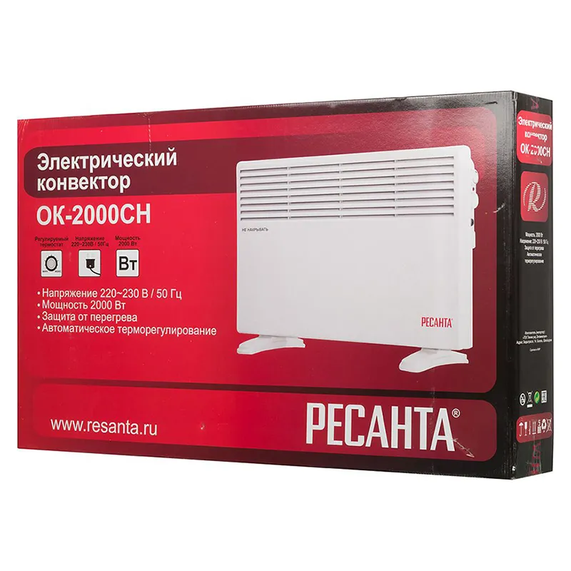 Convector Resanta OK-2000CH, 2000W, White