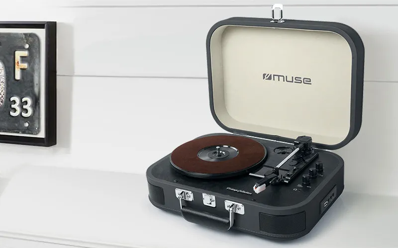 Аудиосистема MUSE MT-201 GLD, Чёрный