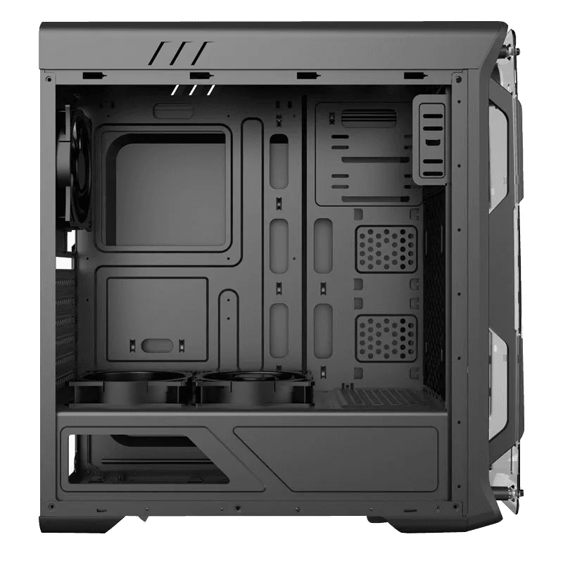 Carcasă PC Gamemax Optical, Midi-Tower, ATX, Negru