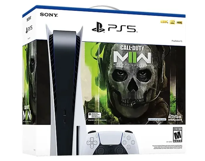 Consolă de jocuri SONY PlayStation 5, Alb, "Call of Duty: Modern Warfare II"