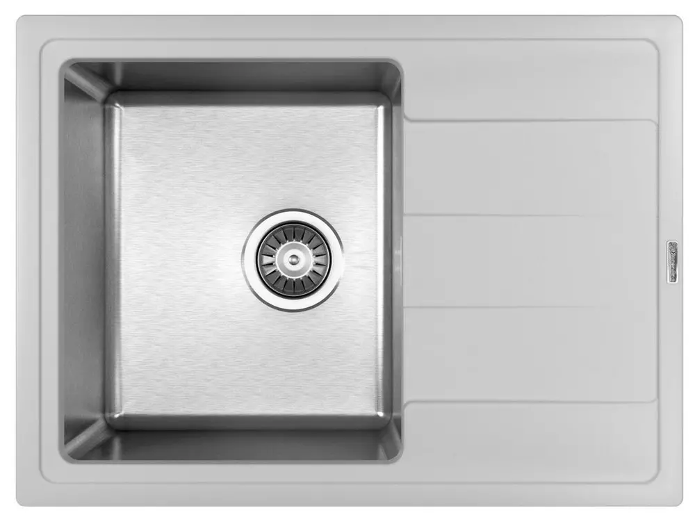 Кухонная мойка из кварца/нержав. Florentina-COMBI 650 Jasmin