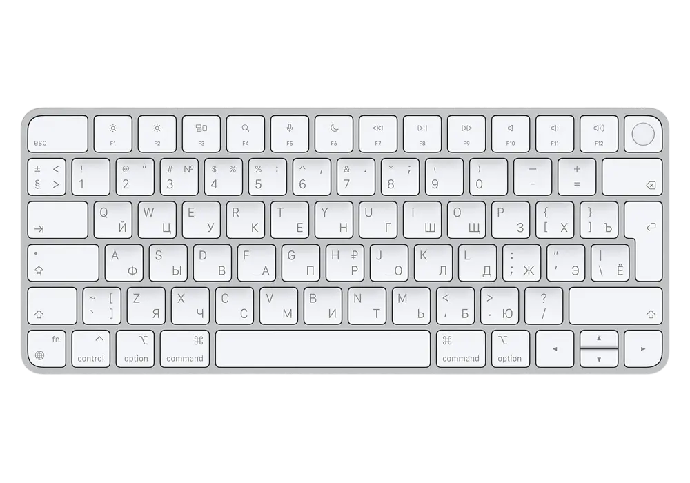 Magic Keyboard with Touch ID for Mac computers with Apple Silicon - Russian (MK293RSA)