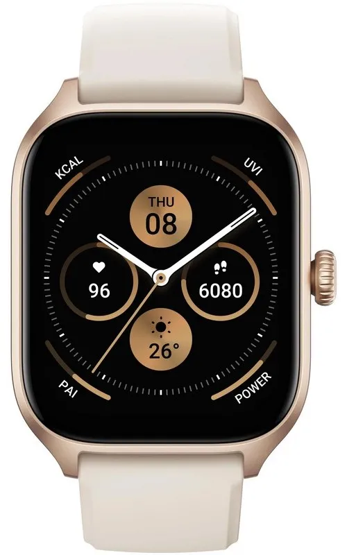 Ceas inteligent Xiaomi Amazfit GTS 4, Misty White