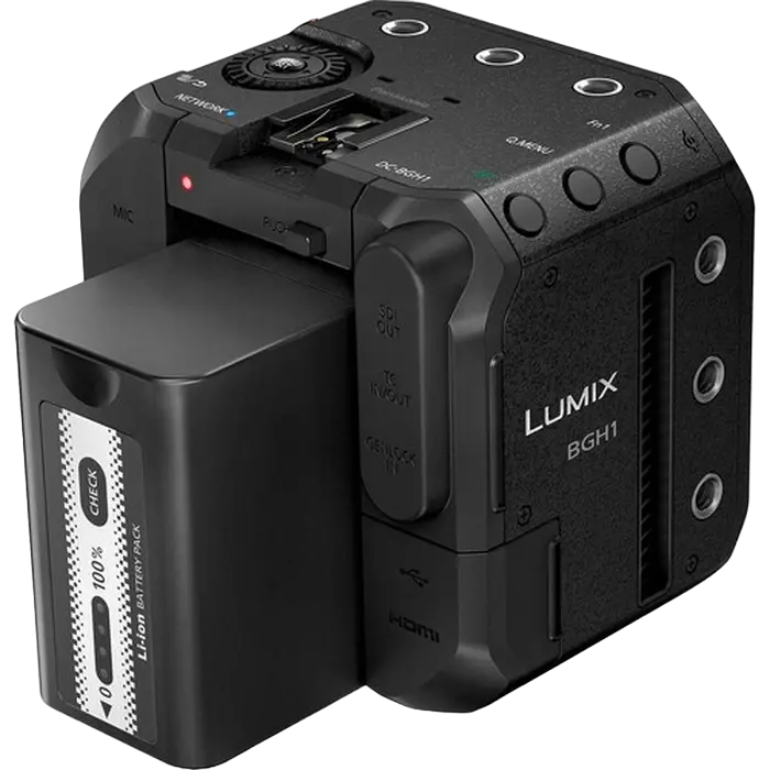 Cameră video profesională Panasonic DC-BGH1EE, Negru