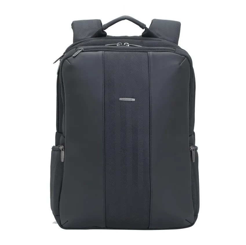 Rucsac pentru Laptop RivaCase Narita, 15.6", Poliester, Negru