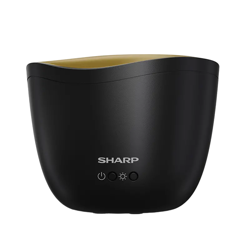 Аромадиффузор электрический Sharp DF-A1EBS01, Черный | Золотистый