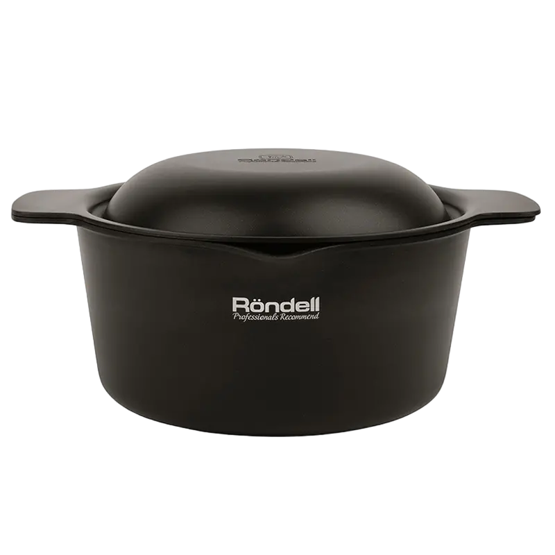 Кастрюля Rondell RDA-1439, 2,35л, 20см, Чёрный