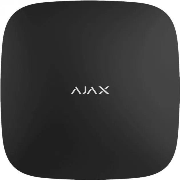 Panou inteligent de control al alarmei Ajax Hub 2 Plus, Negru
